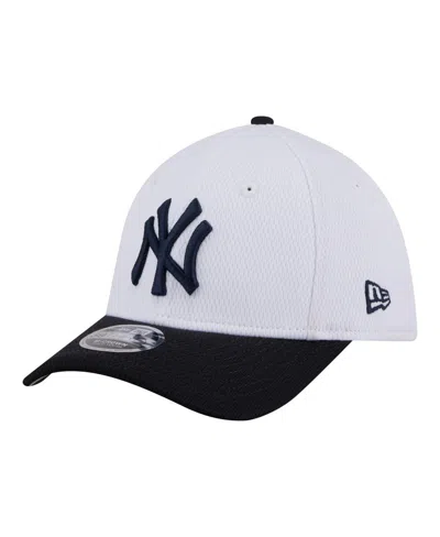 New Era Babies' Toddler White New York Yankees Baseball 39thirty M-crown Adjustable Hat