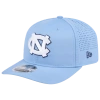 New Era Unc Otc 970 Perform Cap In White/carolina