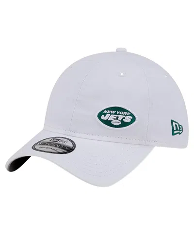 New Era Unisex White New York Jets Court Sport 9twenty Adjustable Hat