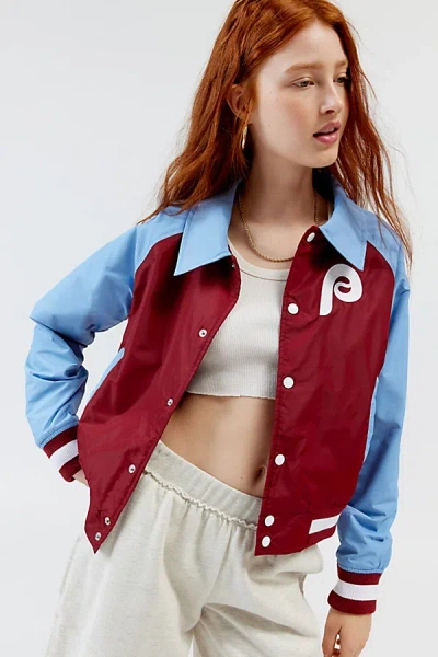 New Era Uo Exclusive Mlb City Jacket In Philadelphia Phillies At Urban Outfitters