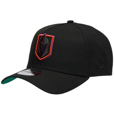 New Era Vegas Golden Knights  Golden Knights 940af Neon Pop Cap In Black