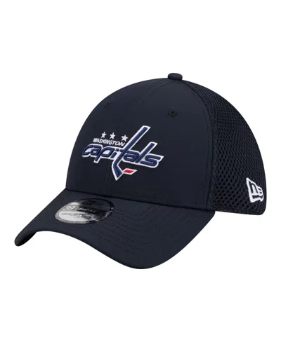 New Era Washington Capitals 39thirty Stretch-fit Baseball Cap In Blue