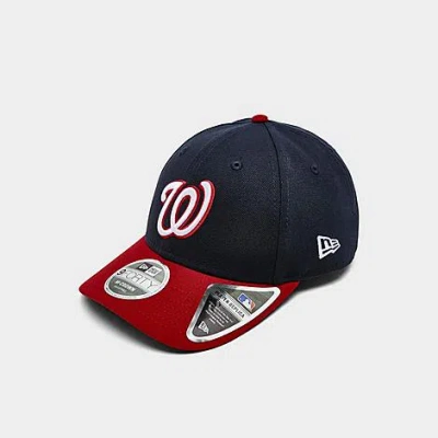 New Era Washington Nationals Mlb 9forty M-crown Snapback Hat In Blue