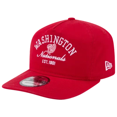 New Era Washington Nationals  Nationals 19twenty Stacked Cap In Red