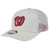 New Era Washington Nationals  Nationals Perf 970 Adjustable Cap In White/khaki