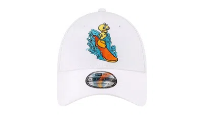 Pre-owned New Era Wb Team 9forty Cap (ss25) In White