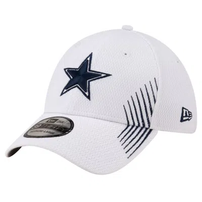 New Era White Dallas Cowboys Active 39thirty Flex Hat