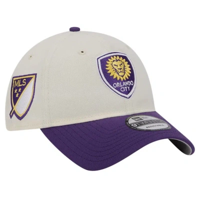 New Era White Orlando City Sc 2024 Kick Off Collection 9twenty Adjustable Hat