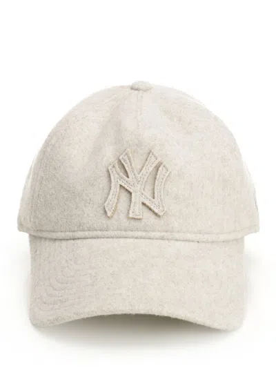 New Era Wmns Melton Luxe 9twenty Af Neyyan Stn Hats Beige In Neutral