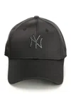 New Era Wmns Satin Rhinestone 9forty Neyyan Blk Hats Black In Black