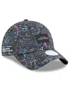 New Era Women's Black Atlanta Falcons 2025 Nfl Crucial Catch Pony Tail Adjustable Hat In Black