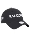 New Era Women's Black Atlanta Falcons Cece 9twenty Adjustable Hat