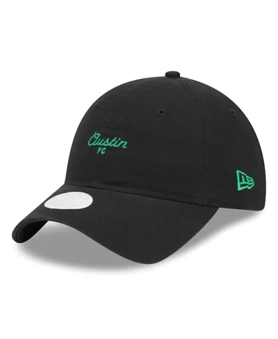 New Era Women's Black Austin Fc Throwback 9twenty Adjustable Hat