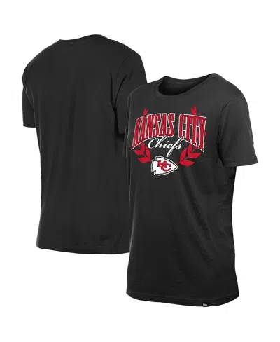 New Era Women's Black Kansas City Chiefs 2025 Nfl Draft T-shirt