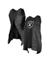 NEW ERA WOMEN'S BLACK LAS VEGAS RAIDERS PLUS SIZE SPACE DYE ACTIVE TANK TOP