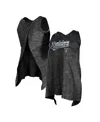 New Era Women's Black Las Vegas Raiders Space Dye Active Tank Top In Black