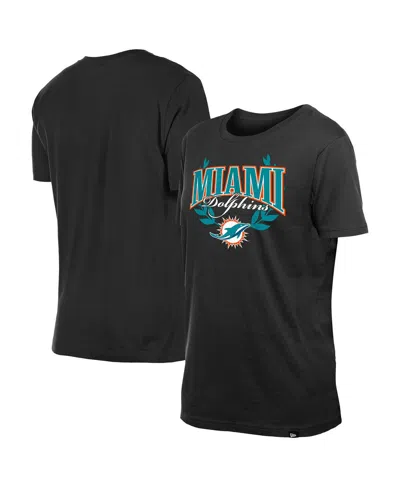 New Era Women's Black Miami Dolphins 2025 Nfl Draft T-shirt