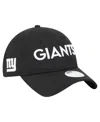New Era Women's Black New York Giants Cece 9twenty Adjustable Hat In Black