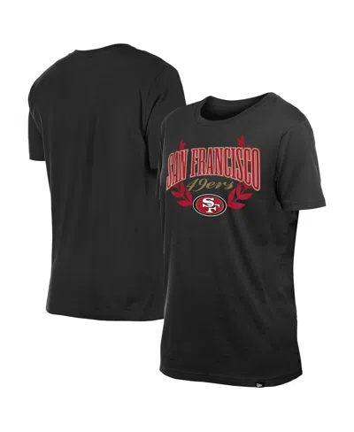 New Era Women's Black San Francisco 49ers 2025 Nfl Draft T-shirt