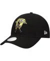 New Era Women's Black Spongebob Squarepants 9twenty Adjustable Hat In Black
