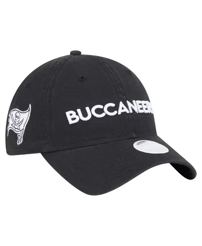 New Era Women's Black Tampa Bay Buccaneers Cece 9twenty Adjustable Hat