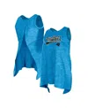 New Era Women's Blue Carolina Panthers Space Dye Active Tank Top In Blue