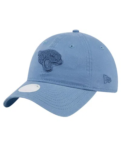 New Era Women's Blue Jacksonville Jaguars Color Pack 9twenty Adjustable Hat