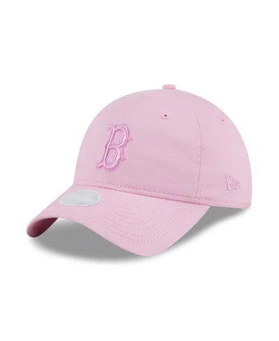 New Era Women's Boston Red Sox Fondant Pink 9twenty Adjustable Hat