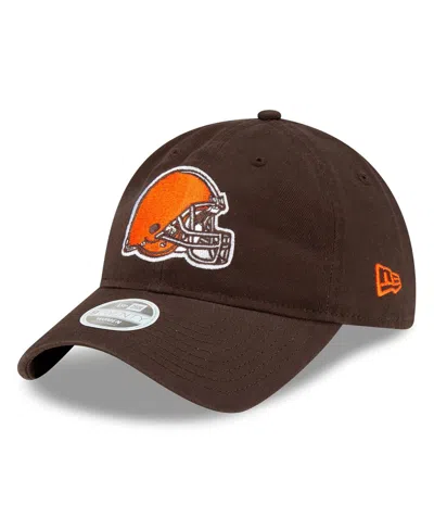 New Era Women's Brown Cleveland Browns Core Classic 9twenty Adjustable Hat