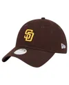 New Era Women's Brown San Diego Padres Ornament 9twenty Adjustable Hat In Brown