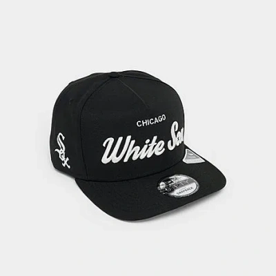 New Era Women's Chicago White Sox Mlb Local Play 9fifty A-frame Snapback Hat In Black