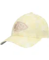 New Era Women's Cream Kansas City Chiefs Frond 9twenty Adjustable Hat In Cream
