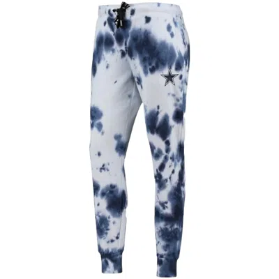 New Era Women's Dallas Cowboys  Tie-dye Jogger Pants In Navy In Blue