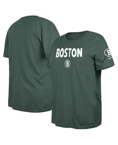 New Era Women's Green Boston Red Sox 2025 City Connect Plus Size T-shirt