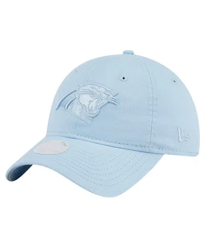 New Era Women's Light Blue Carolina Panthers Color Pack 9twenty Adjustable Hat