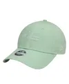New Era Women's Light Green Ac Milan Script 9forty Adjustable Hat In Green