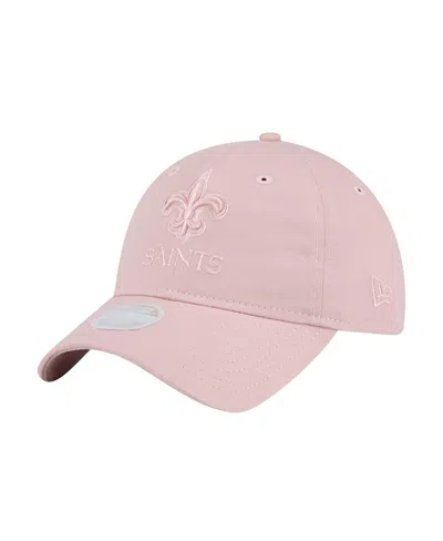 New Era Women's Light Pink New Orleans Saints Main 9twenty Adjustable Hat Main 9twenty Adjustable Hat