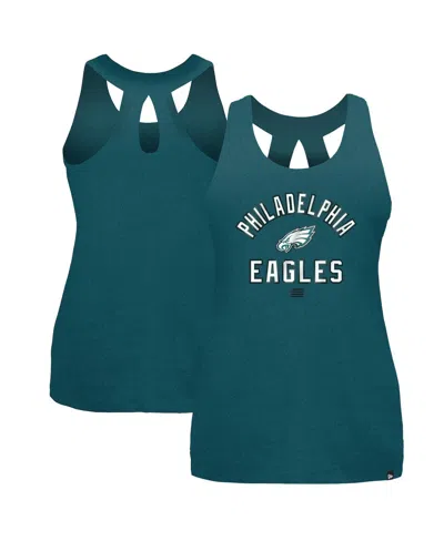 New Era Women's Midnight Green Philadelphia Eagles 2024 Nfl Training Camp Tank Top