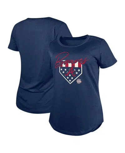 New Era Women's Navy Los Angeles Dodgers Americana T-shirt