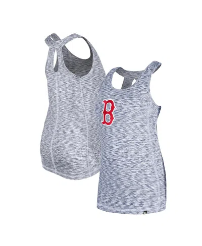 New Era Women's Navy Boston Red Sox Space Dye Keyhole Back Tank Top