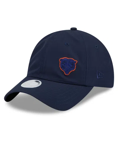 New Era Women's Navy Chicago Bears 2026 Rivalries Collection Pony Tail Adjustable Hat
