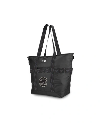 New Era Women's  Chicago Cubs Athleisure Tote Bag In Black