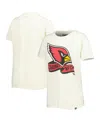 New Era Women's  Cream Arizona Cardinals Chrome Sideline T-shirt In Cream