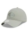 New Era Women's  Green New York Jets Color Pack 9twenty Adjustable Hat In Green