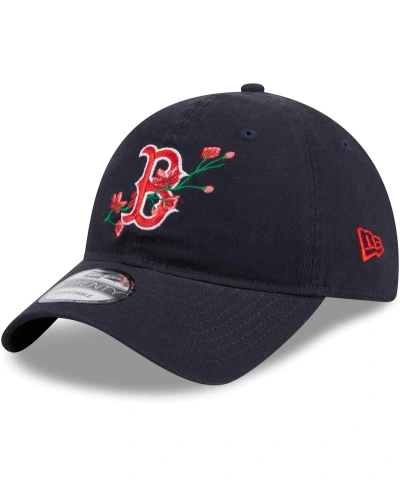 New Era Women's  Navy Boston Red Sox Game Day Bloom Branch 9twenty Adjustable Hat