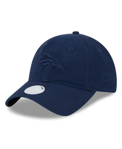 New Era Women's  Navy Denver Broncos Color Pack 9twenty Adjustable Hat