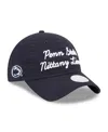 New Era Navy Penn State Nittany Lions Script 9twenty Adjustable Hat In Navy