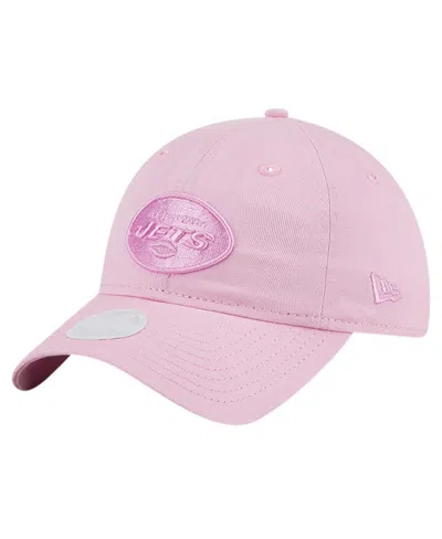 New Era Women's  Pink New York Jets Color Pack 9twenty Adjustable Hat