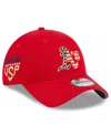 New Era Women's  Red Oakland Athletics 2023 Fourth Of July 9twenty Adjustable Hat In Red
