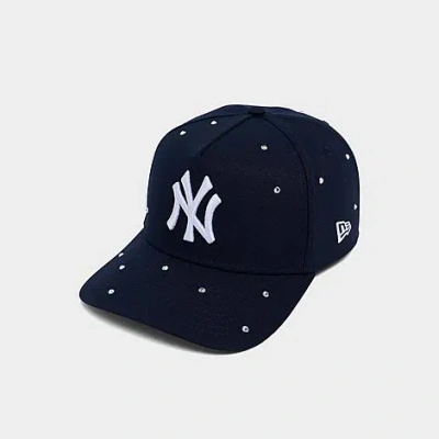 New Era Women's New York Yankees Mlb 9forty Rhinestone Snapback Hat
